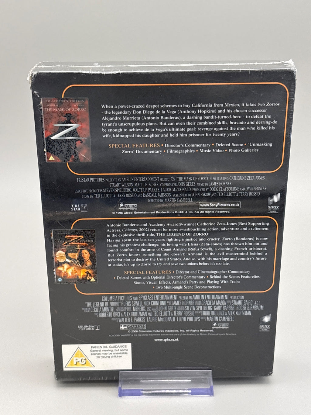 The Mask of Zorro/the Legend of Zorro Boxset