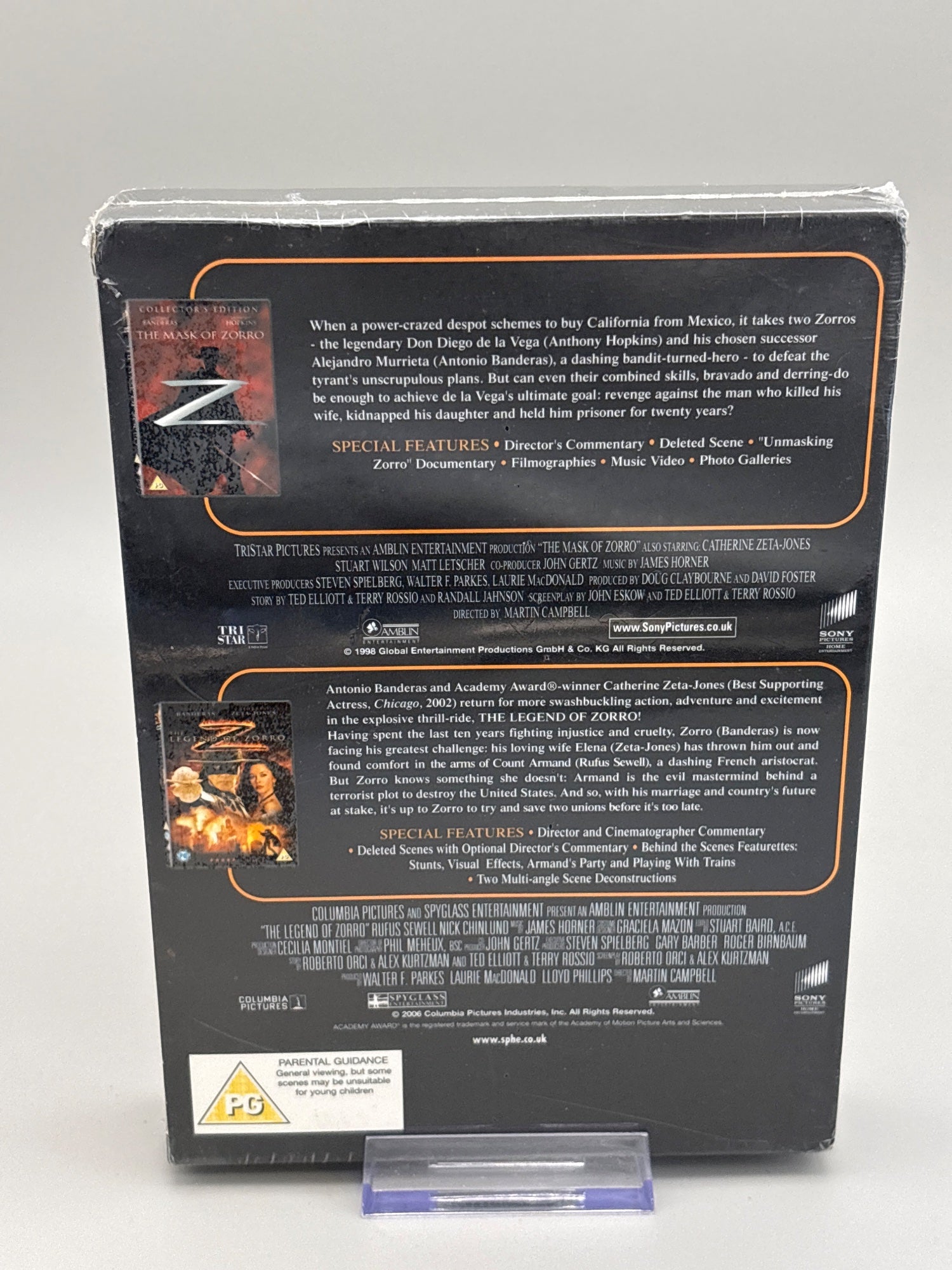 The Mask of Zorro/the Legend of Zorro Boxset