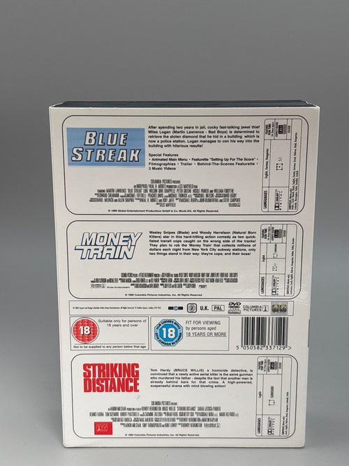 3 Film Box Set: Blue Streak/Money Train/Striking Distance [DVD]