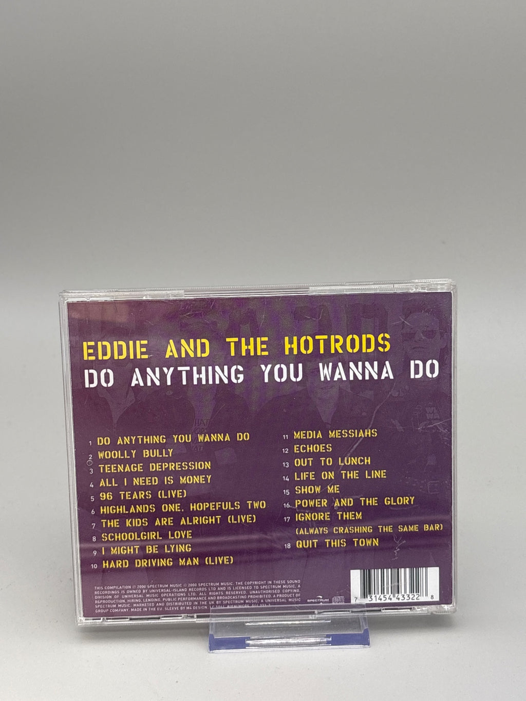 Do Anything You Wanna Do : Eddie And The Hot Rods