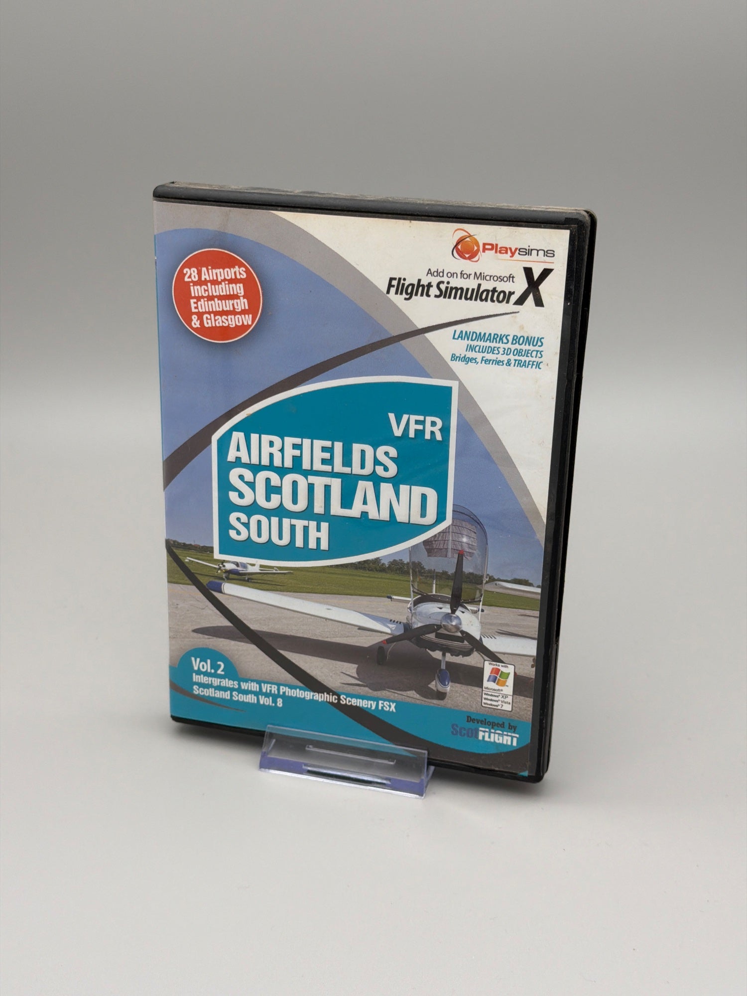 Fsx Vfr - Airfields Scotland South - Flight Simulator X Fsx Add-on - PC