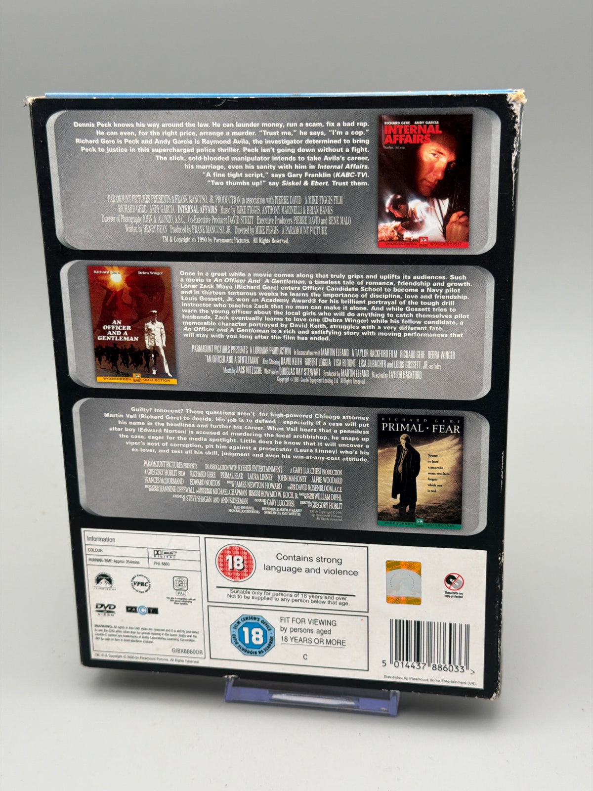 Richard Gere Triple Bill (DVD Boxset)