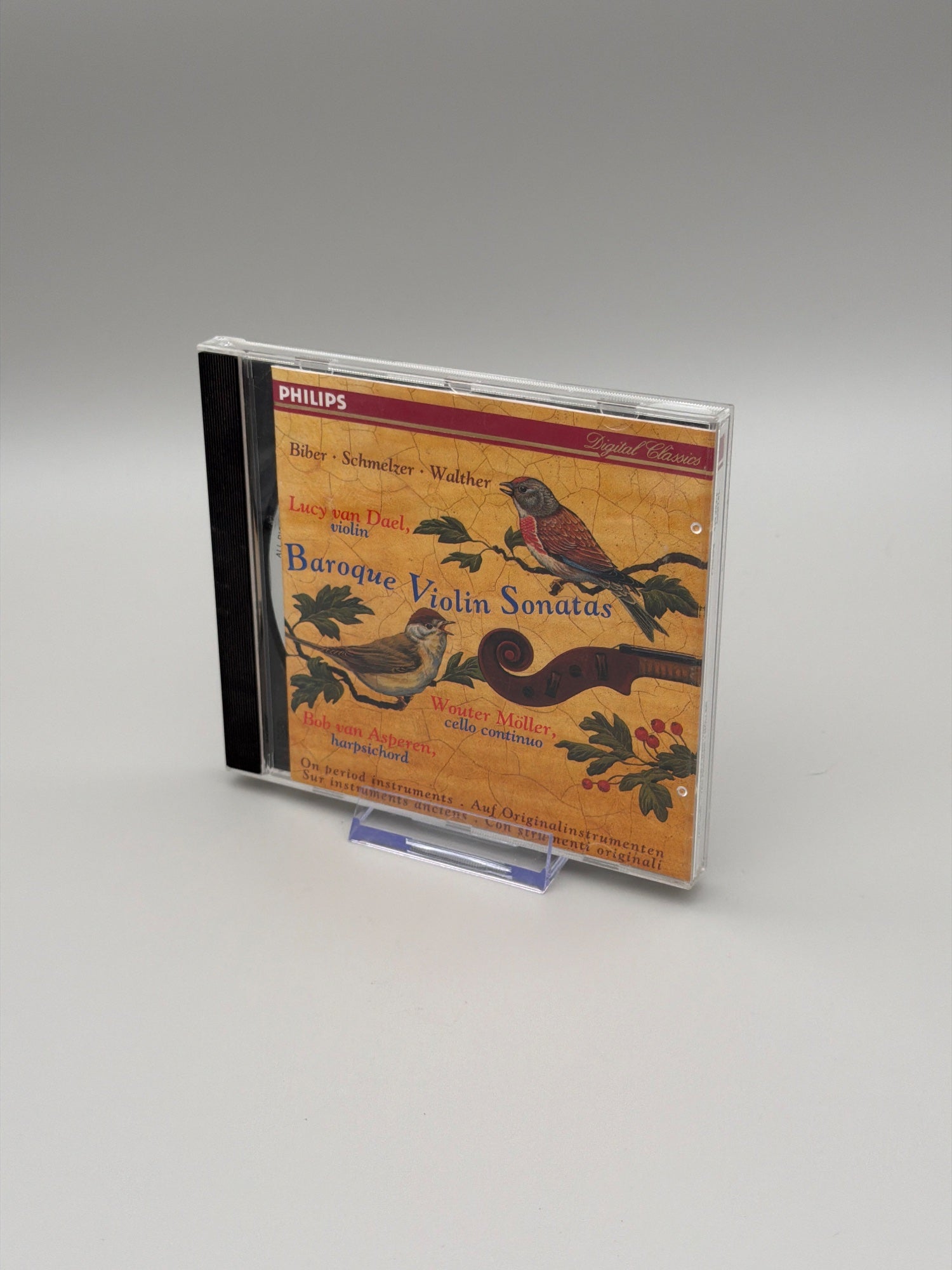 Baroque Violin Sonatas - Biber, Schmelzer, Walther / Van Dael, Van Asperen