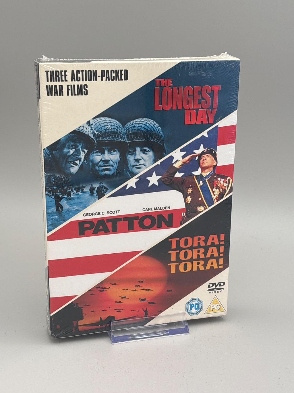 The Longest Day/patton/tora Tora Tora - 3 DVD Boxset