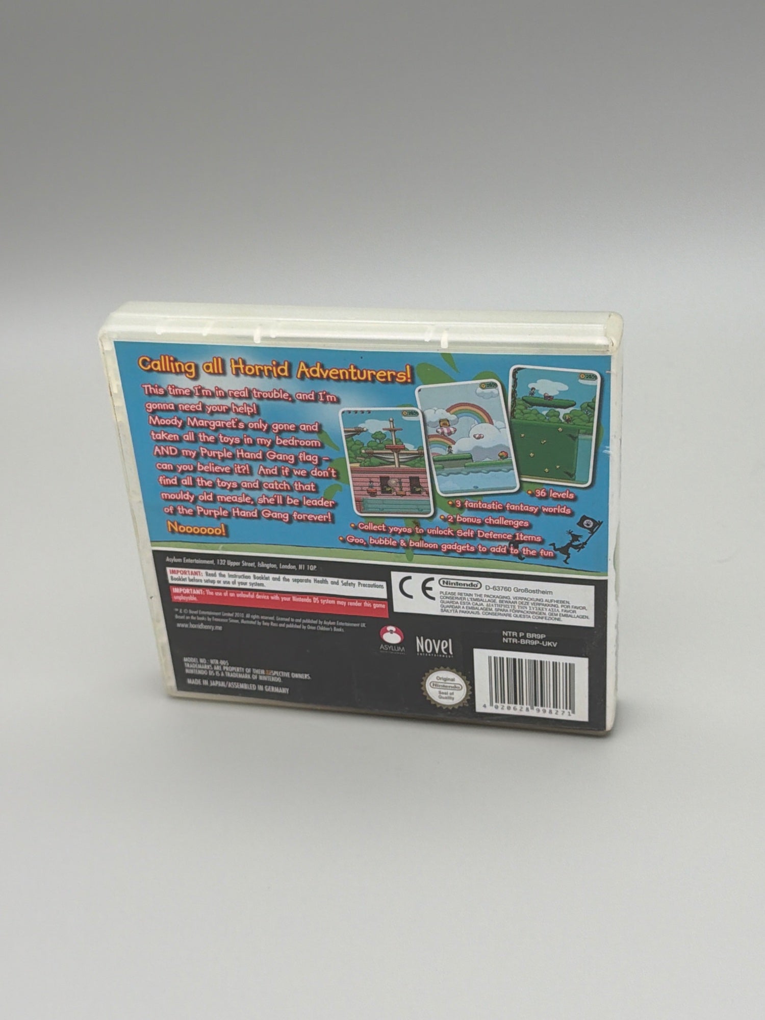 Horrid Henry's Horrid Adventure (Nintendo DS)