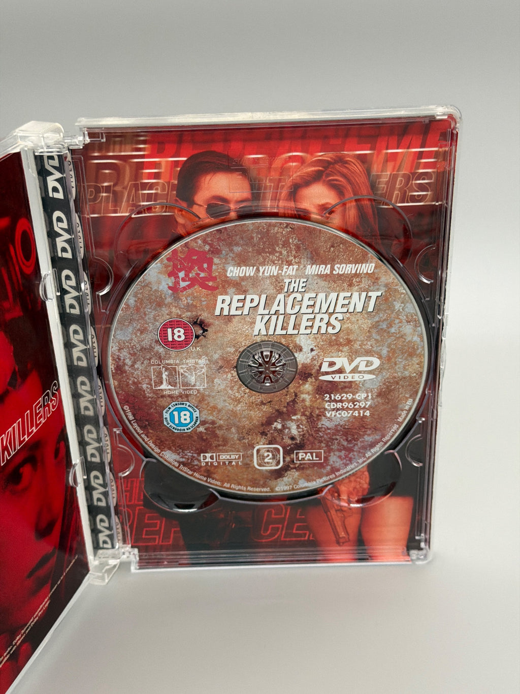 The Replacement Killers [dvd] [1998] By Yun-fat Chow,mira Sorvino,bernie Bril.