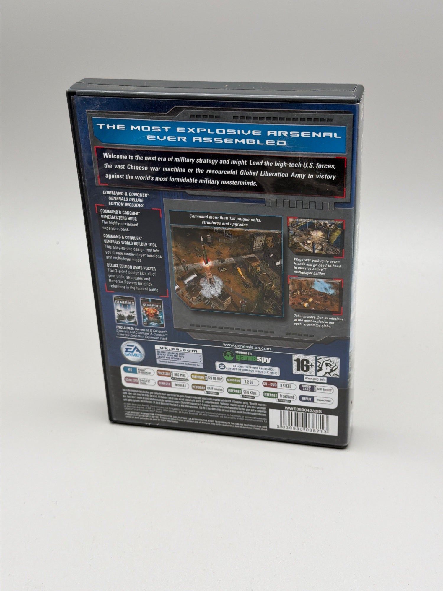 Command & Conquer: Generals Deluxe Edition PC 2003 PEGI PAL UK Version