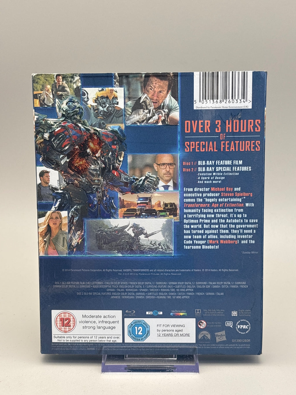 Transformers: Age of Extinction [Blu-ray + Bonus Disc]