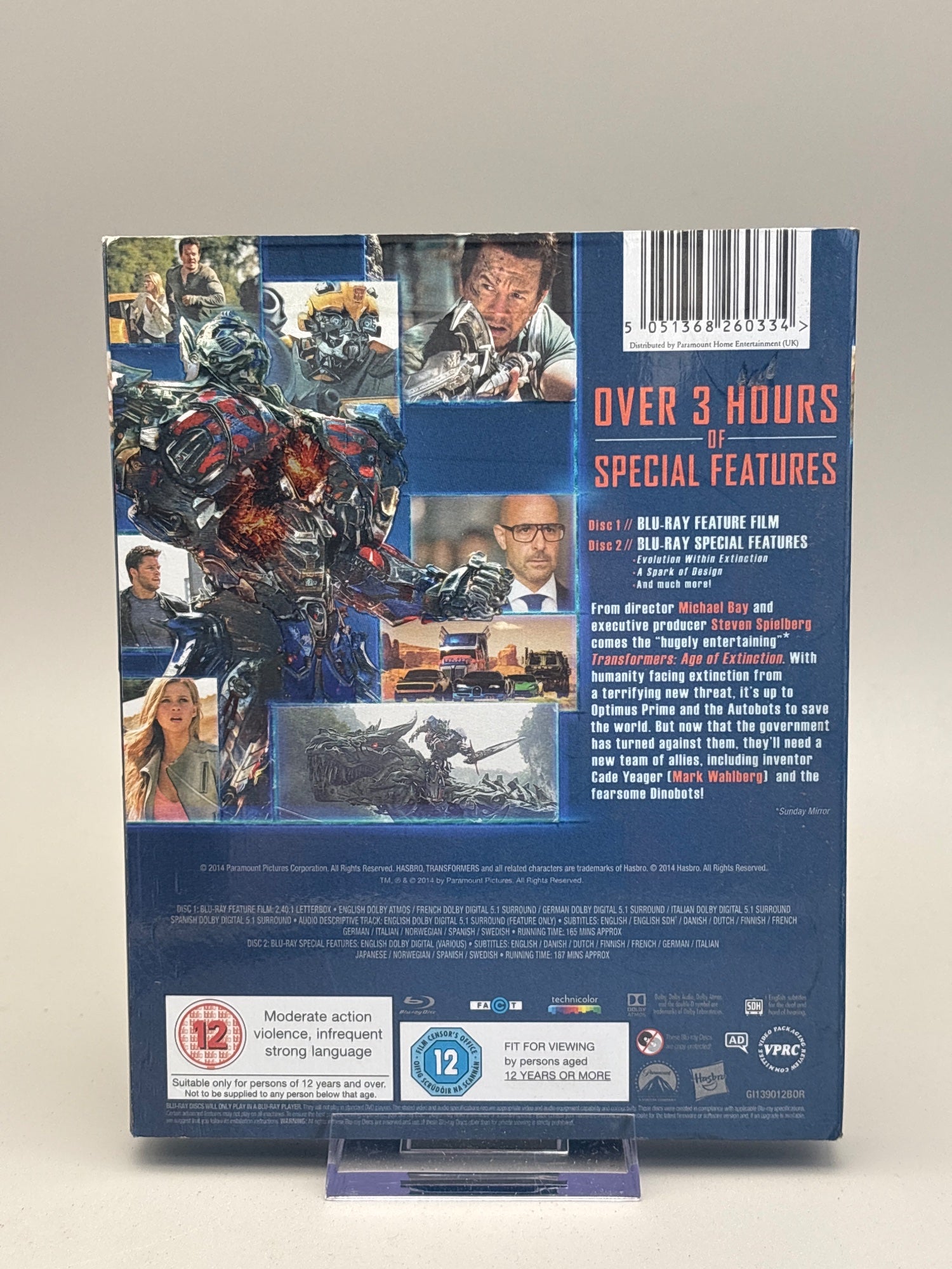 Transformers: Age of Extinction [Blu-ray + Bonus Disc]