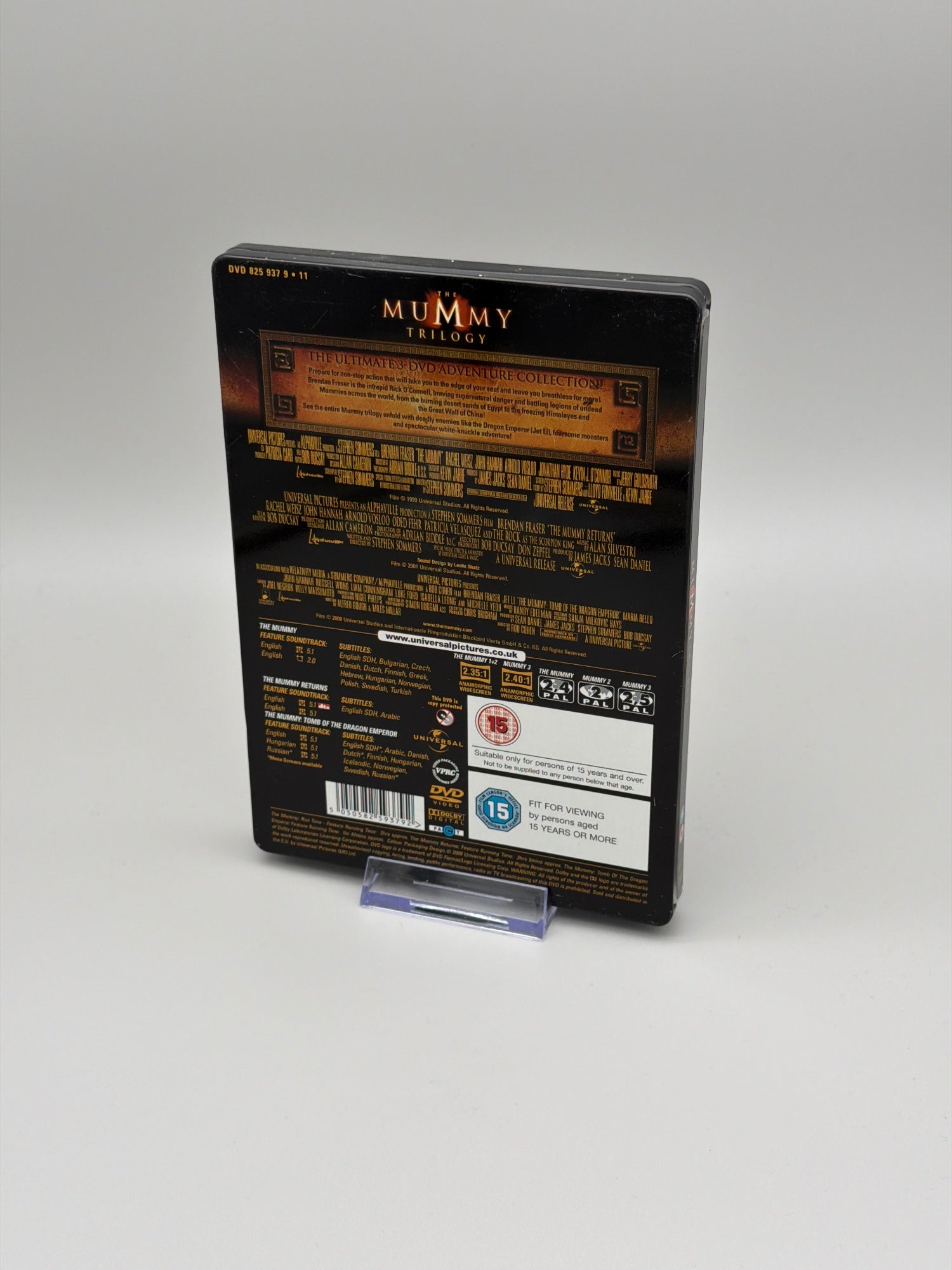 The Mummy Trilogy - Steel book - DVD
