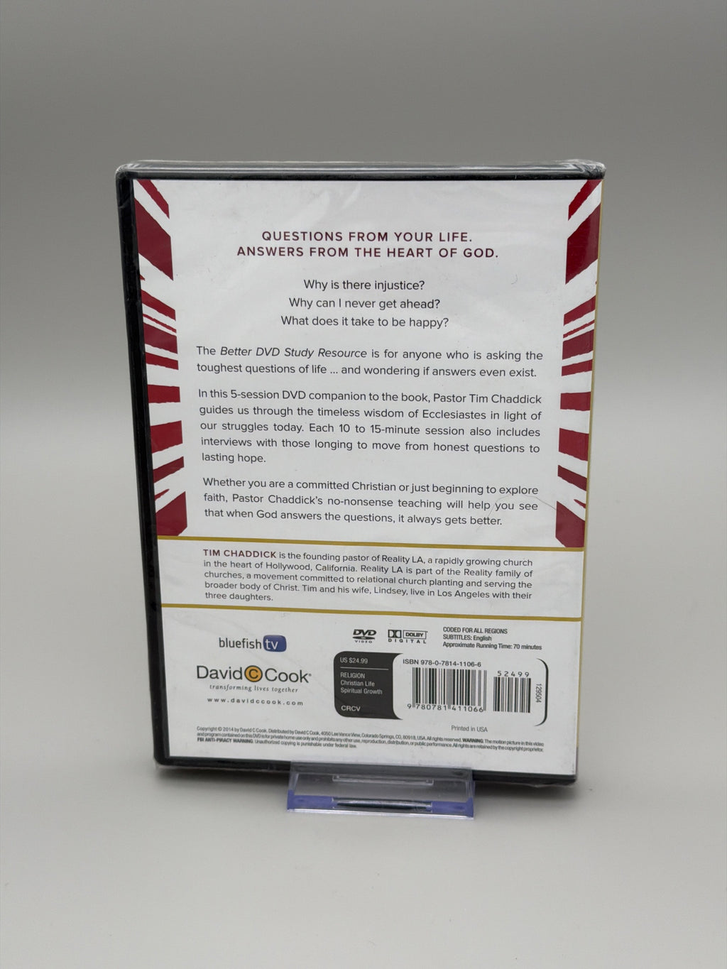 Better: 5-session Study Resource - DVD - Region Free