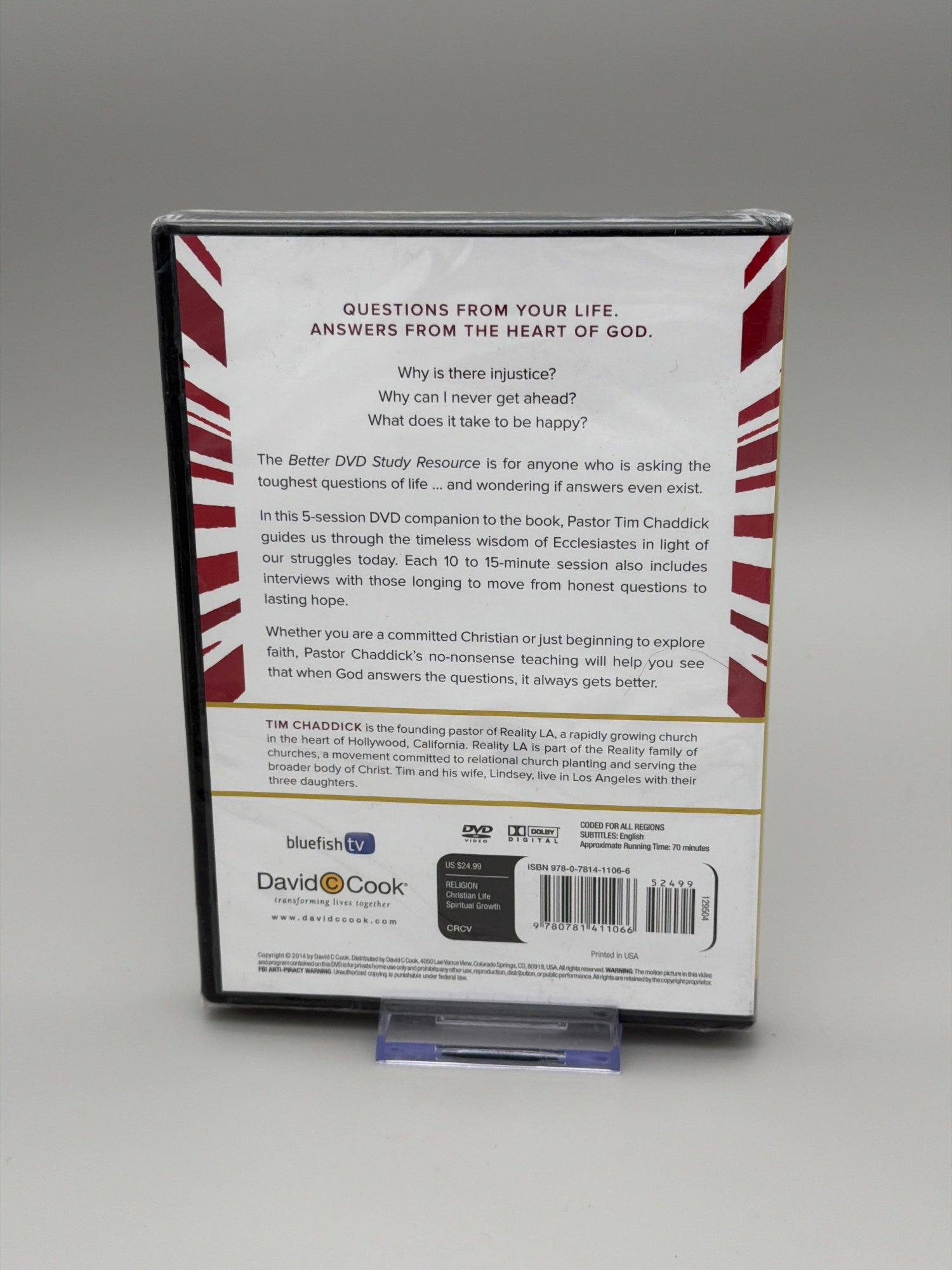 Better: 5-session Study Resource - DVD - Region Free