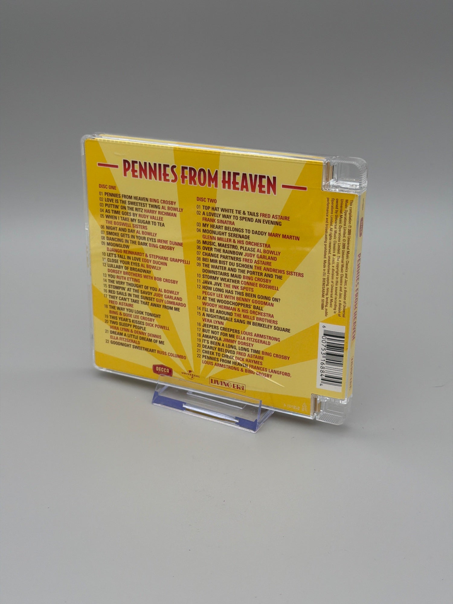 Pennies from Heaven: 44 Orginal Songs from a Golden Era of Music Various Artists (CD)