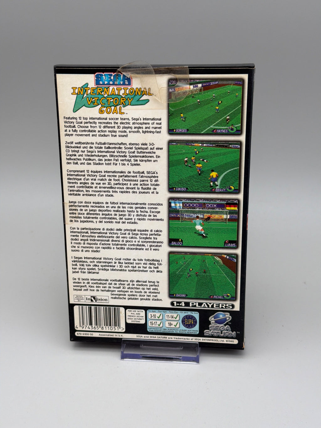 International victory goal - Saturn - PAL