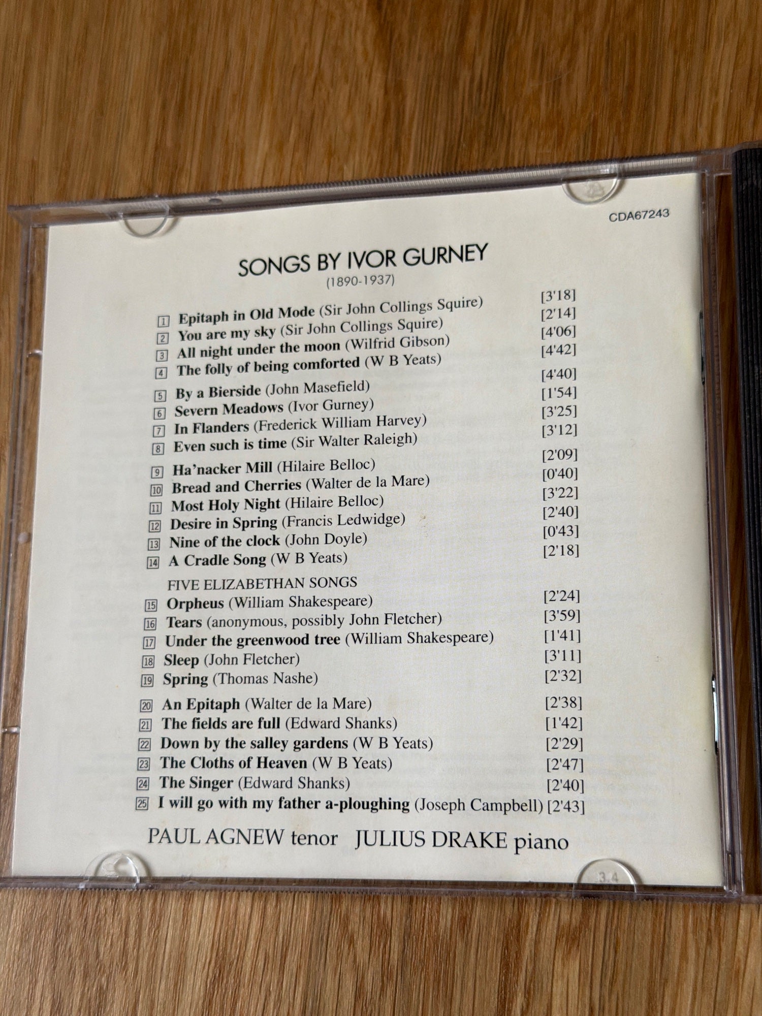 Songs: Severn Meadows