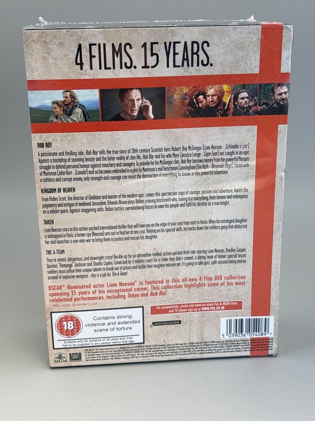 The Liam Neeson Film Collection