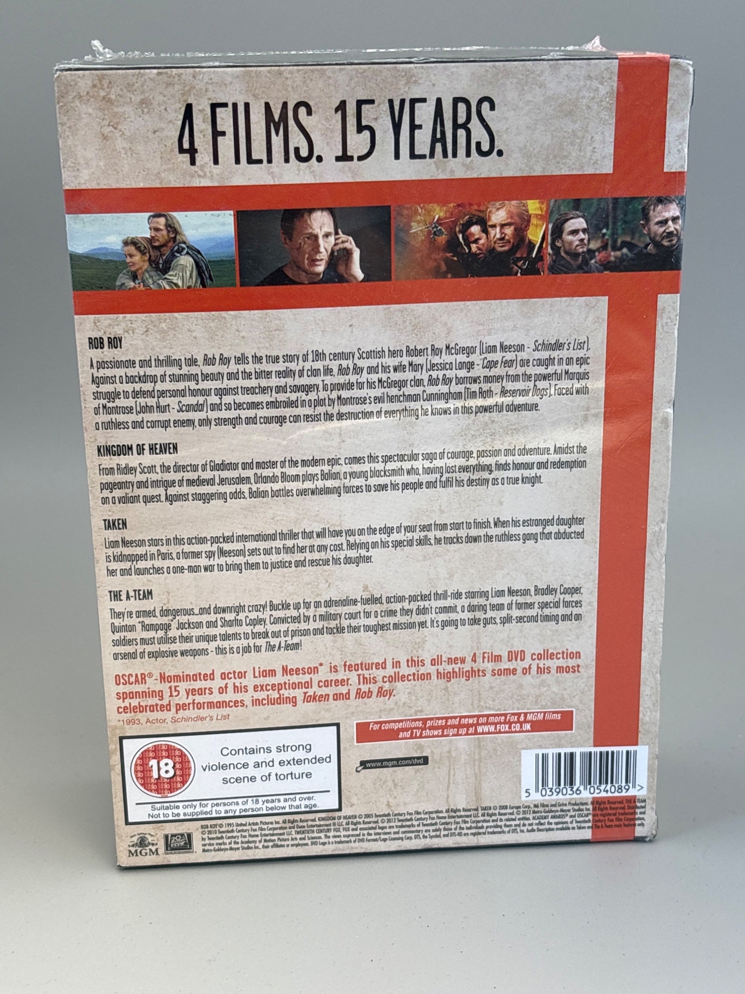 The Liam Neeson Film Collection