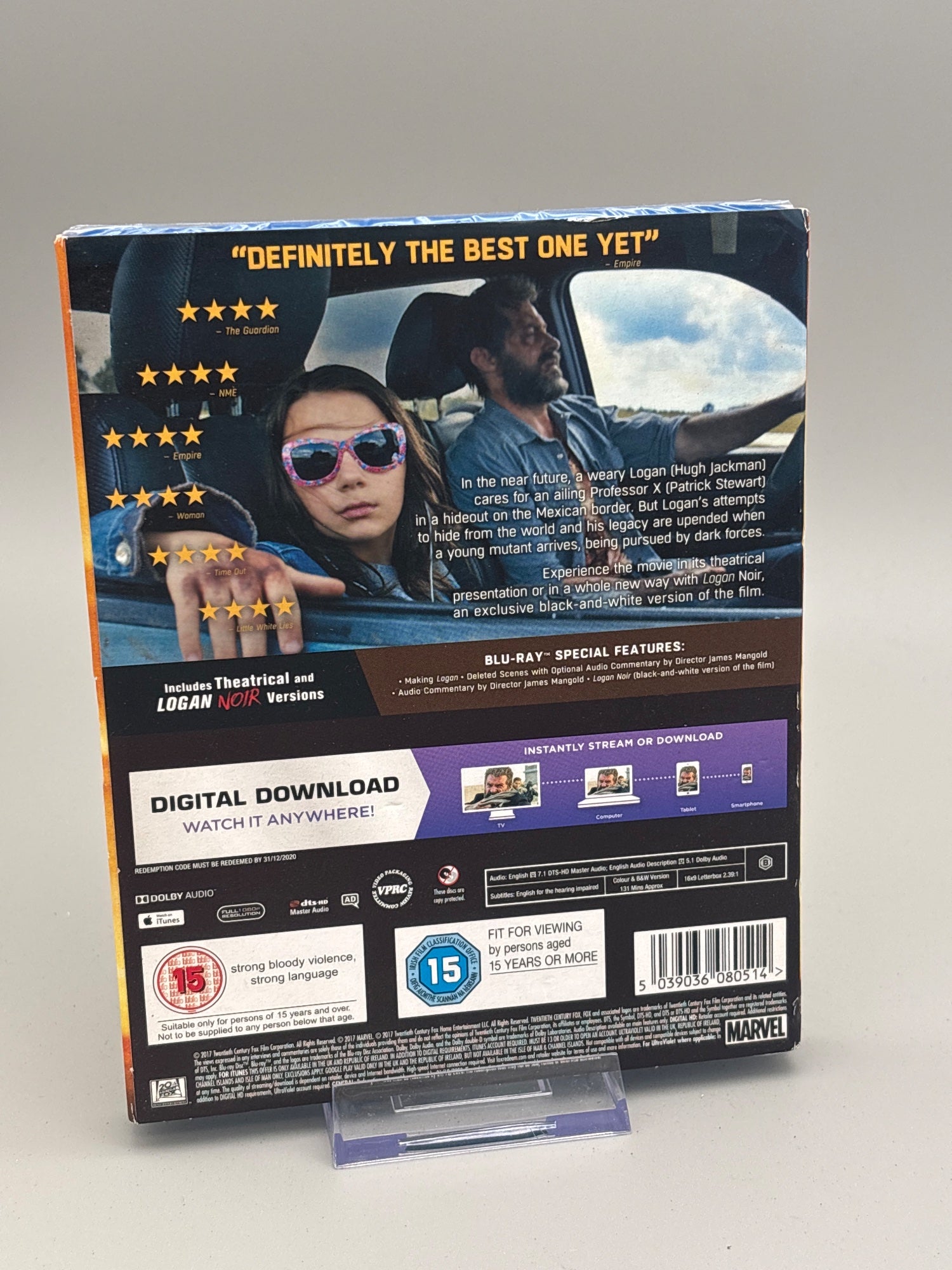 Logan [Blu-ray Digital HD] [2017]