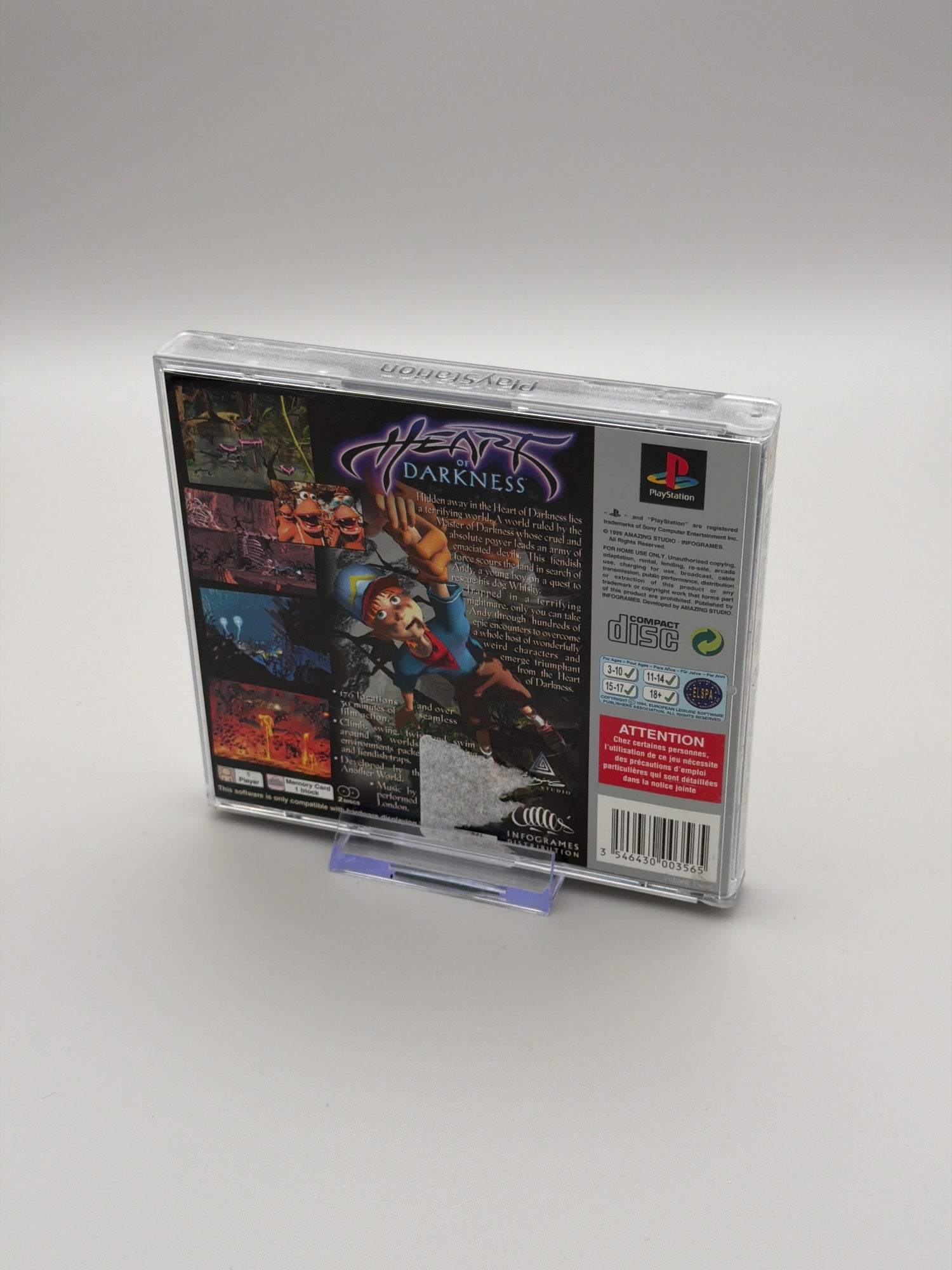 Heart Of Darkness (ps1), Playstation Video Games
