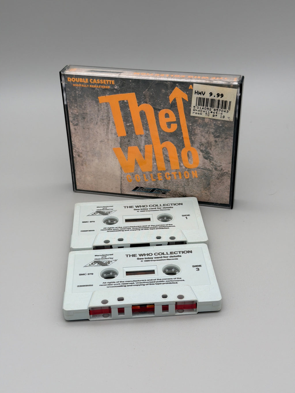 The Who Collection Double Cassette Tape Album Roger Daltry Classic Hits