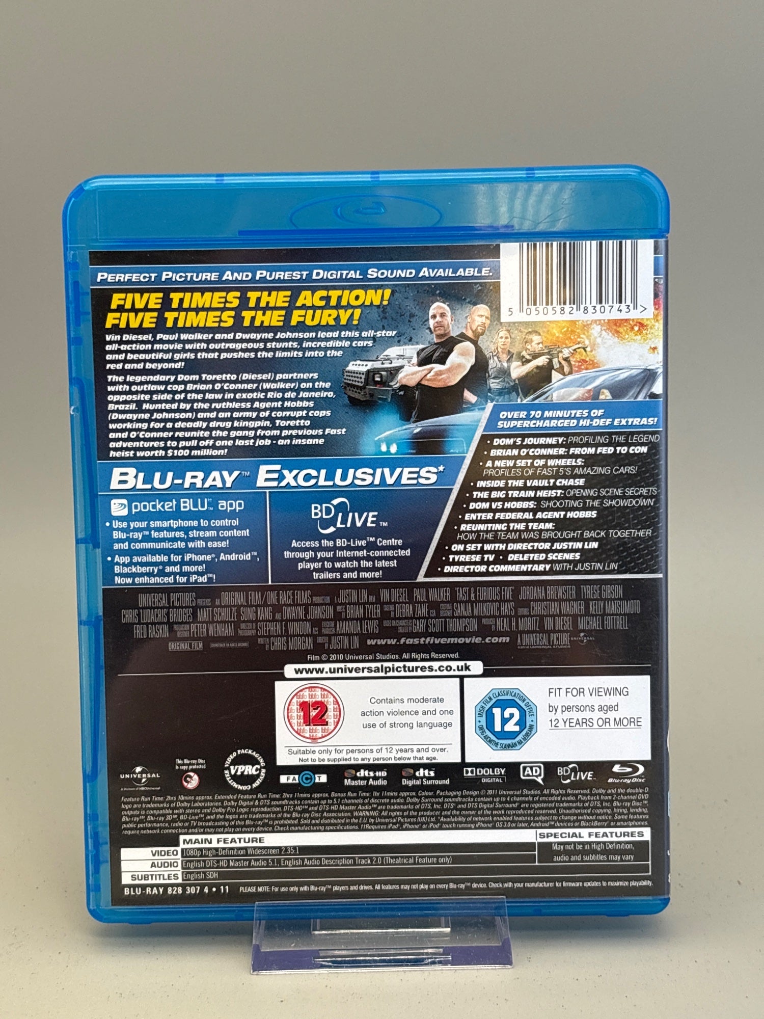 Fast & Furious 5 (Blu Ray)