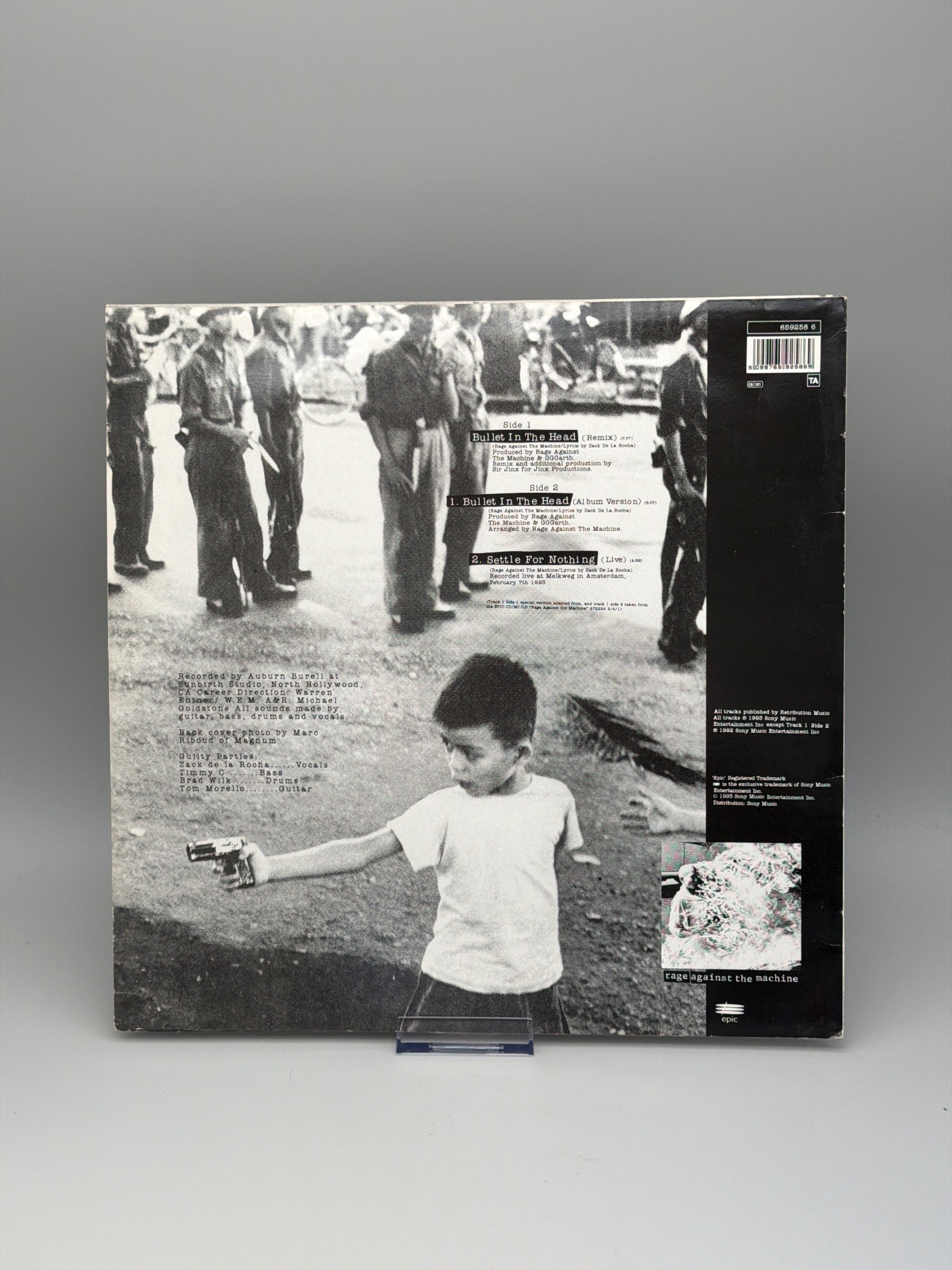 Rage Against The Machine - Bullet In The Head (LP)
