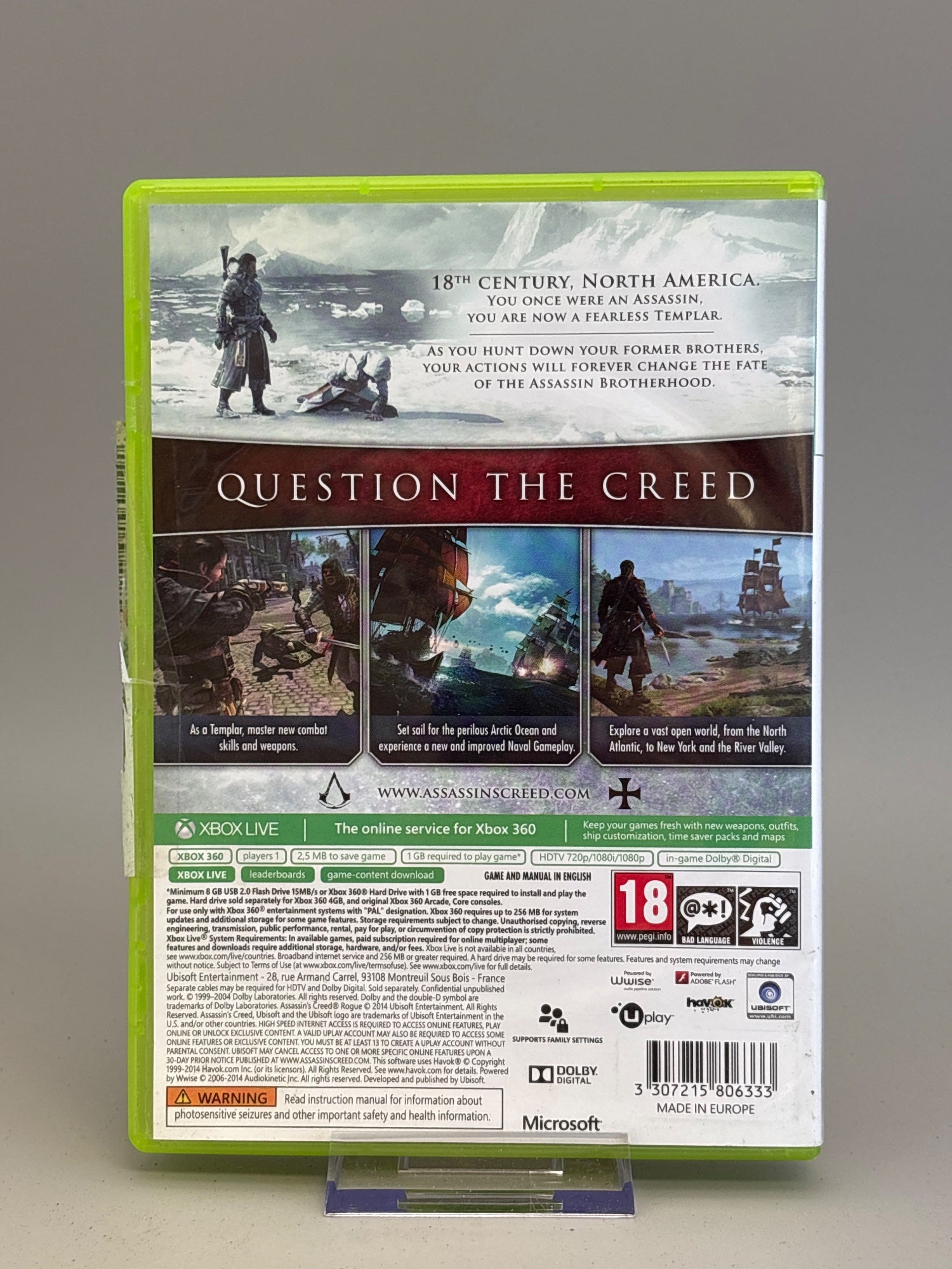 Assassin's Creed Rogue (Xbox 360)