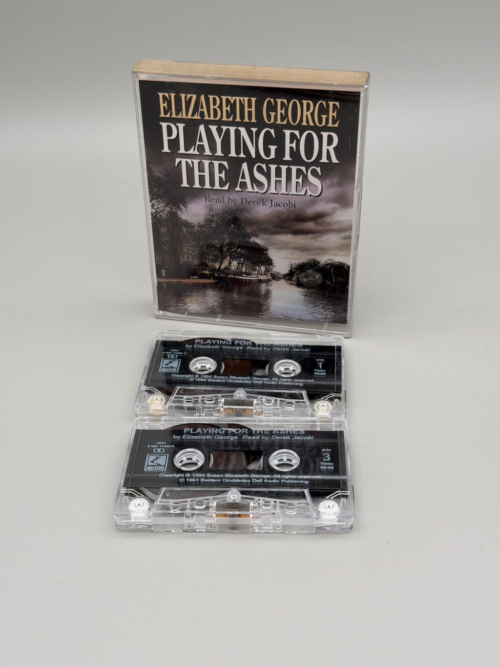 Playing For Ashes - Elizabeth George - Audiobook Cassette Tape