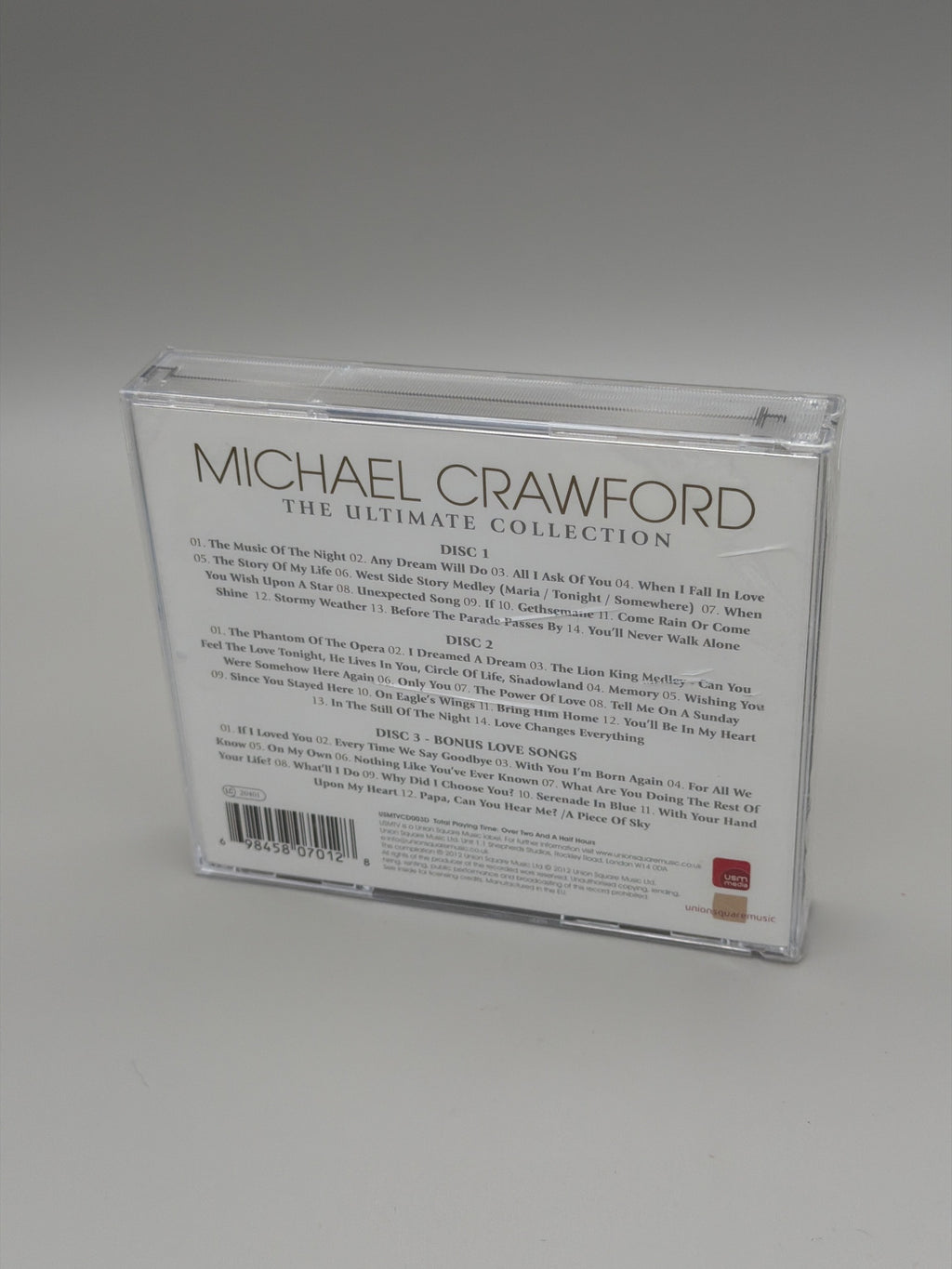 Michael Crawford The Ultimate Collection Deluxe Edition - 3 Disc