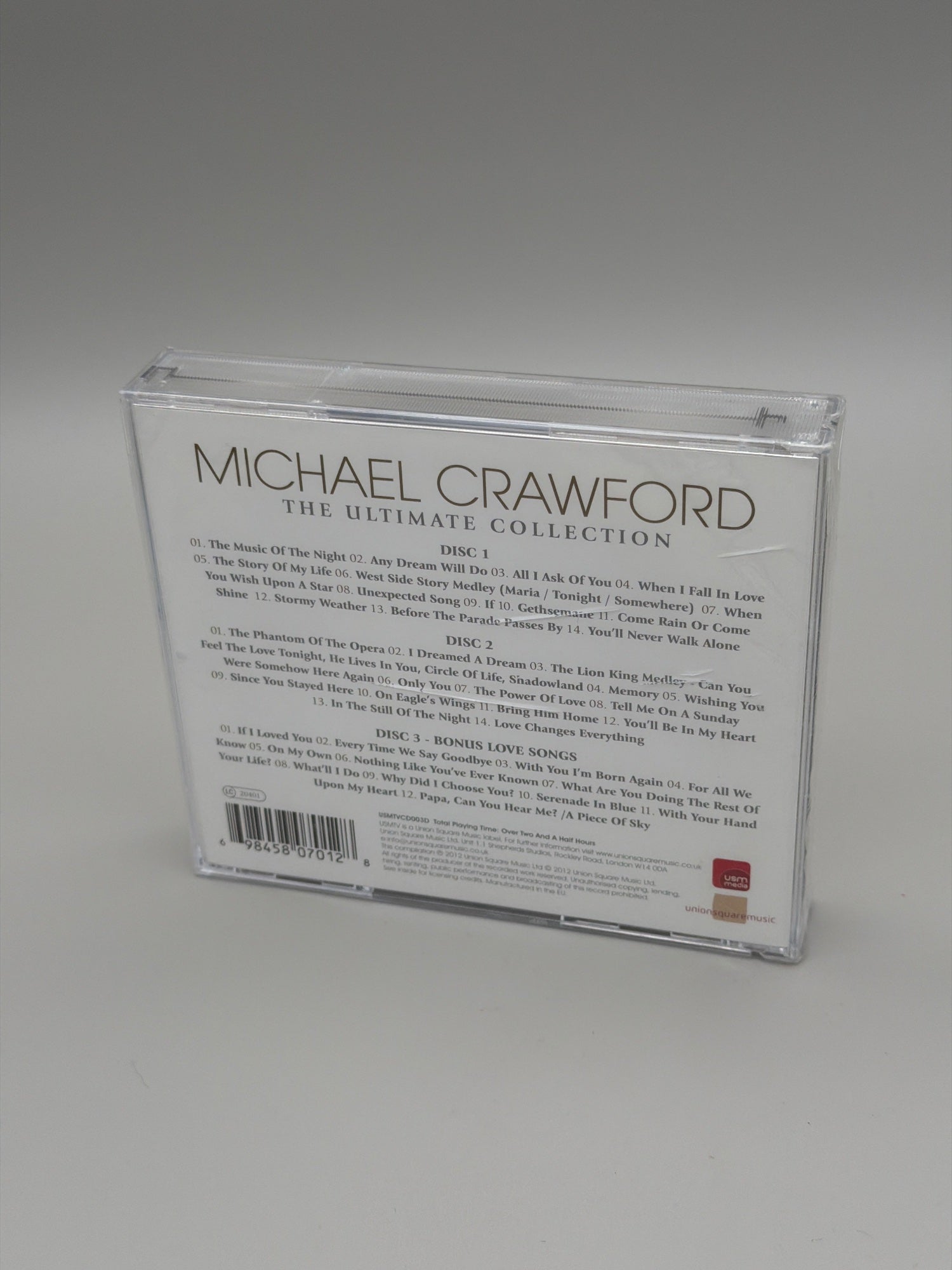 Michael Crawford The Ultimate Collection Deluxe Edition - 3 Disc