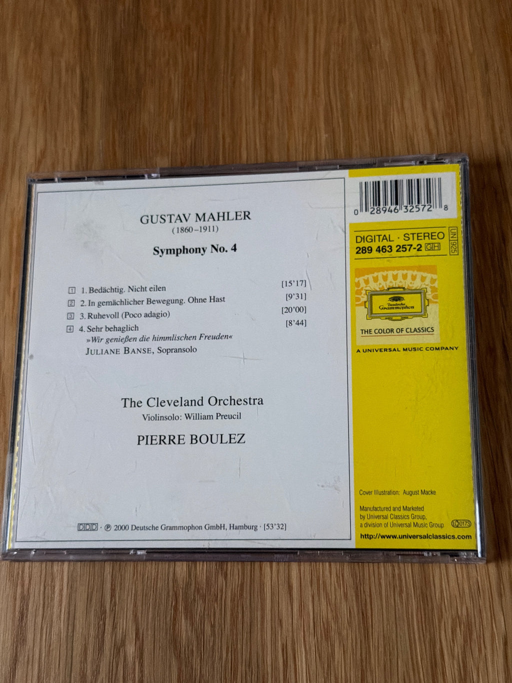 Mahler: Symphony No. 4