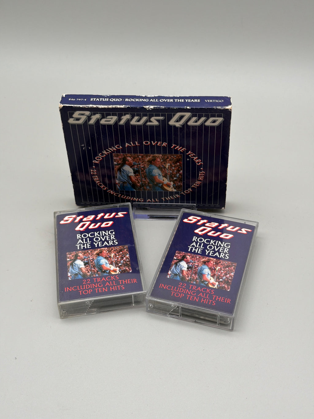 Status Quo, Rocking All Over The Years Cassette Tapes 1 & 2