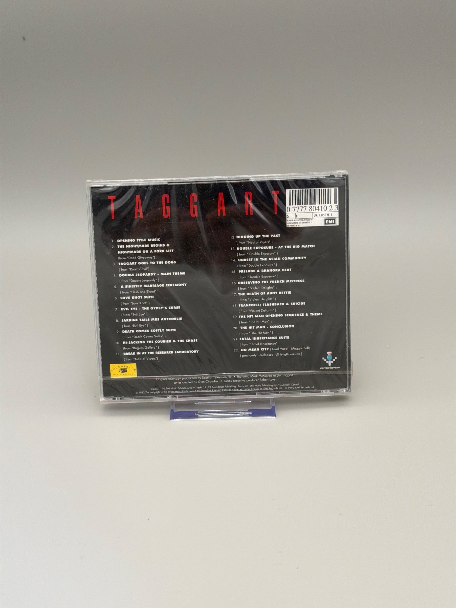 Taggart: Music From The Hit Tv Series - Various (1992) (cd)