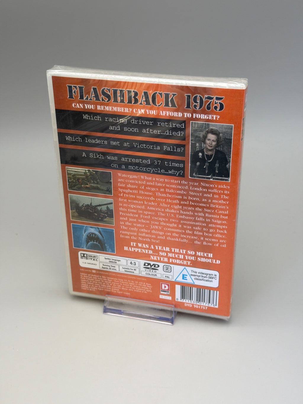 Flashback 1975 (narrated By Robert Powell) [dvd].