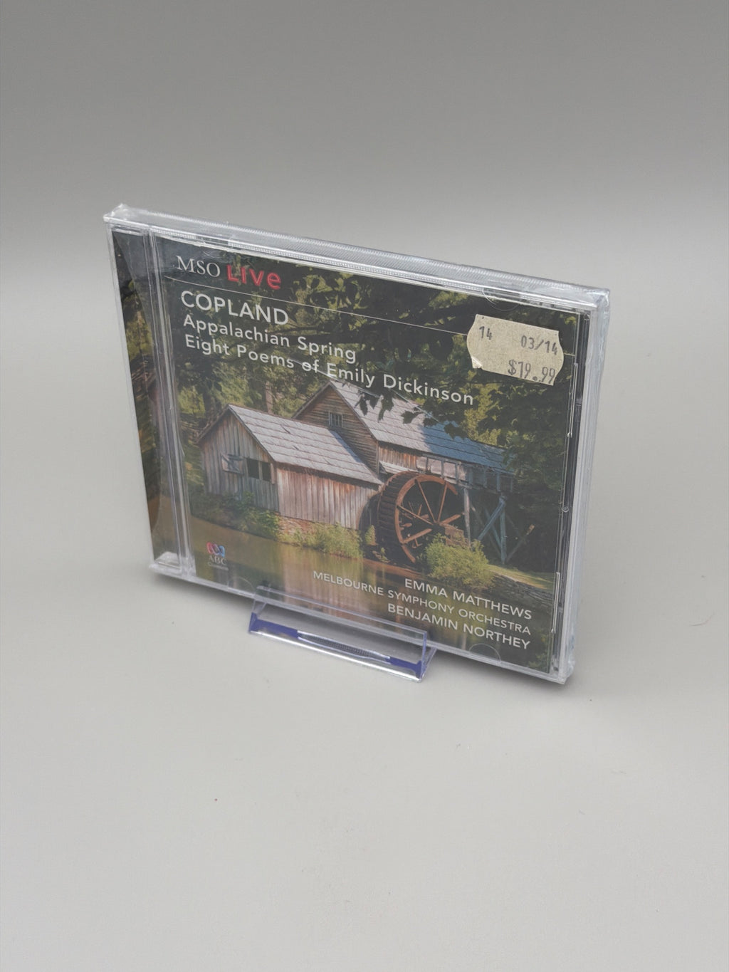 Copland: Appalachian Spring/Eight Poems of Emily Dickinson