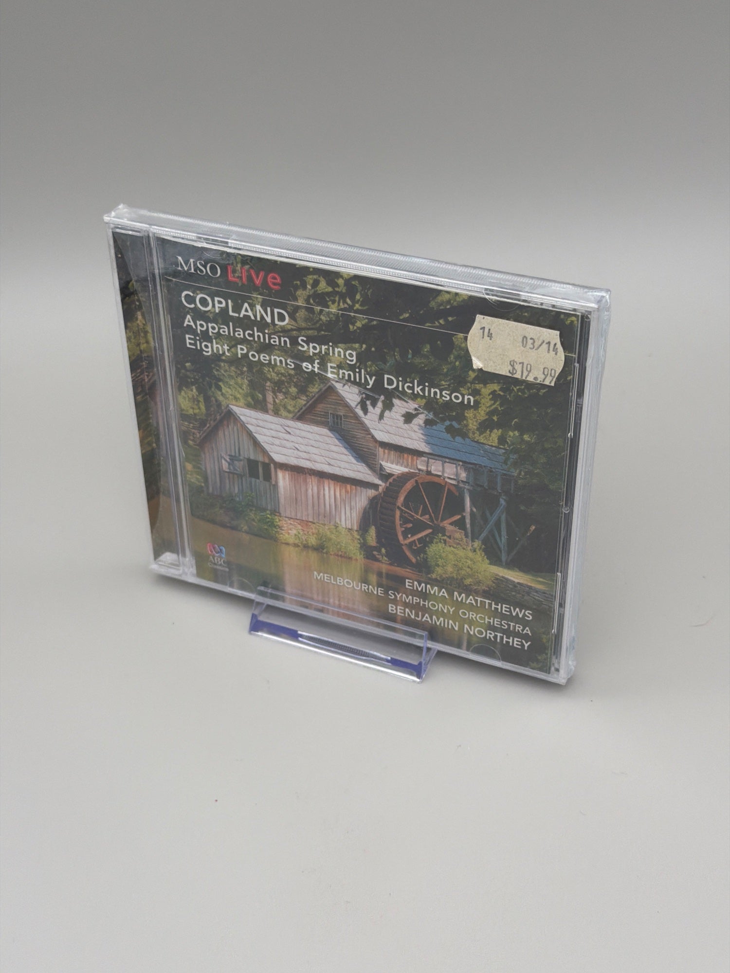 Copland: Appalachian Spring/Eight Poems of Emily Dickinson