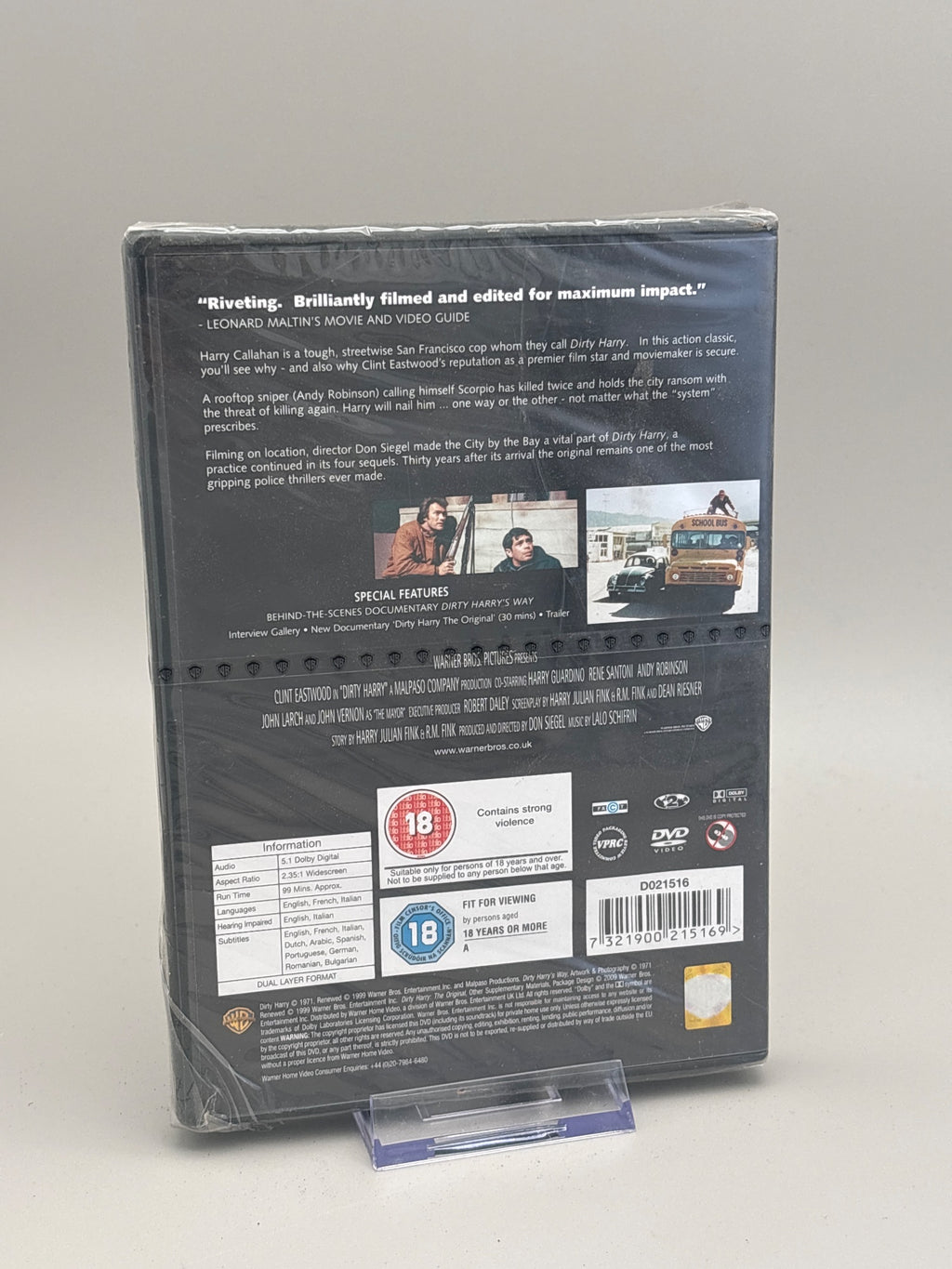 Dirty Harry - Clint Eastwood DVD