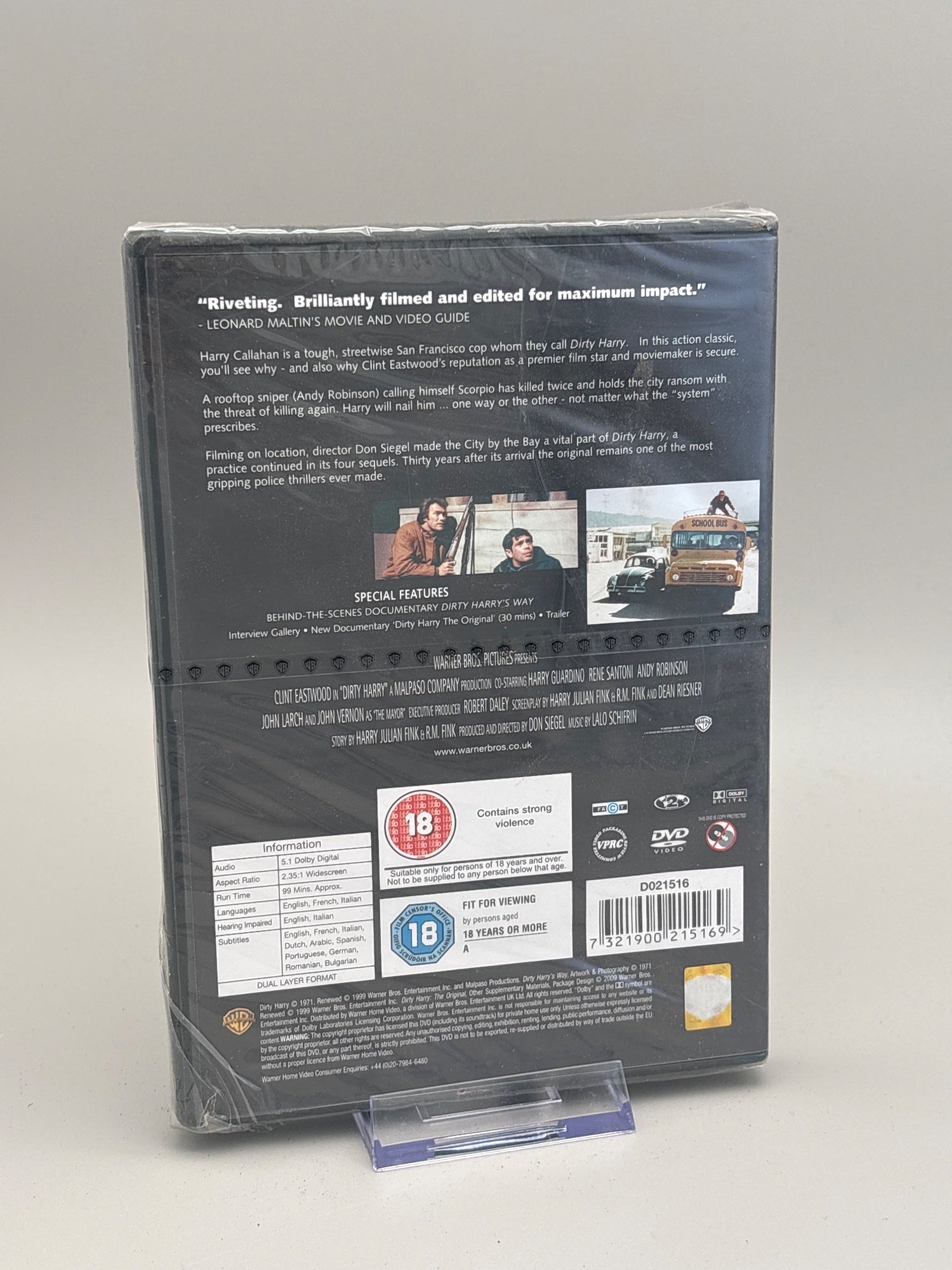 Dirty Harry - Clint Eastwood DVD