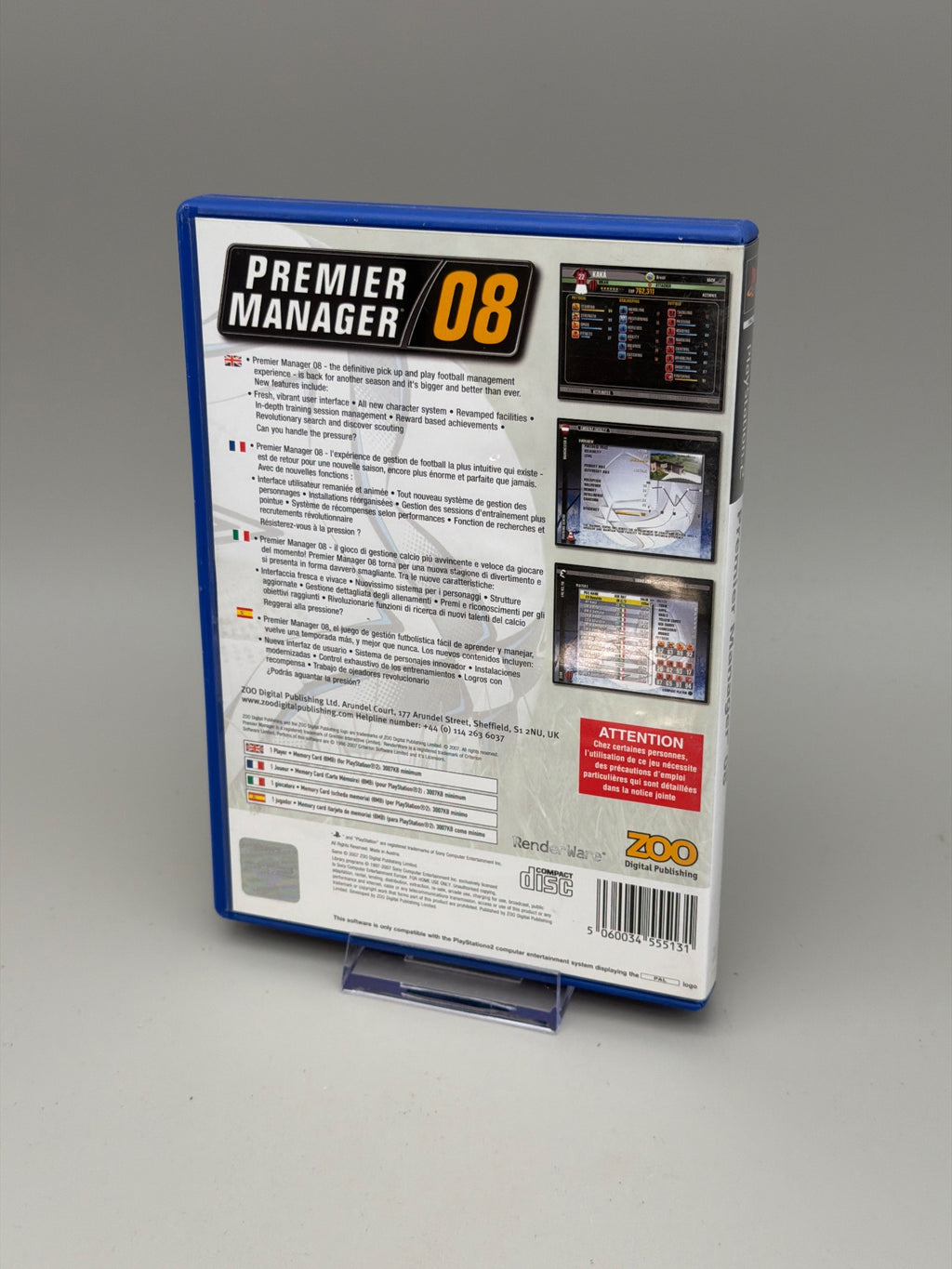 Premier Manager 08 (PS2)