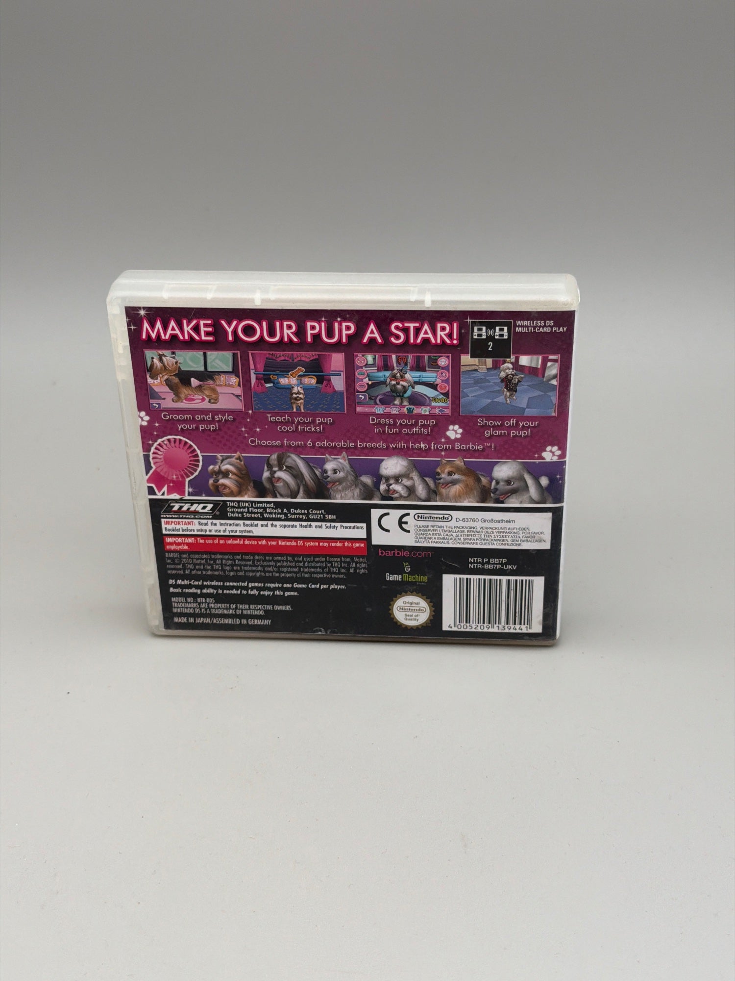 Barbie: Groom and Glam Pups (Nintendo DS)