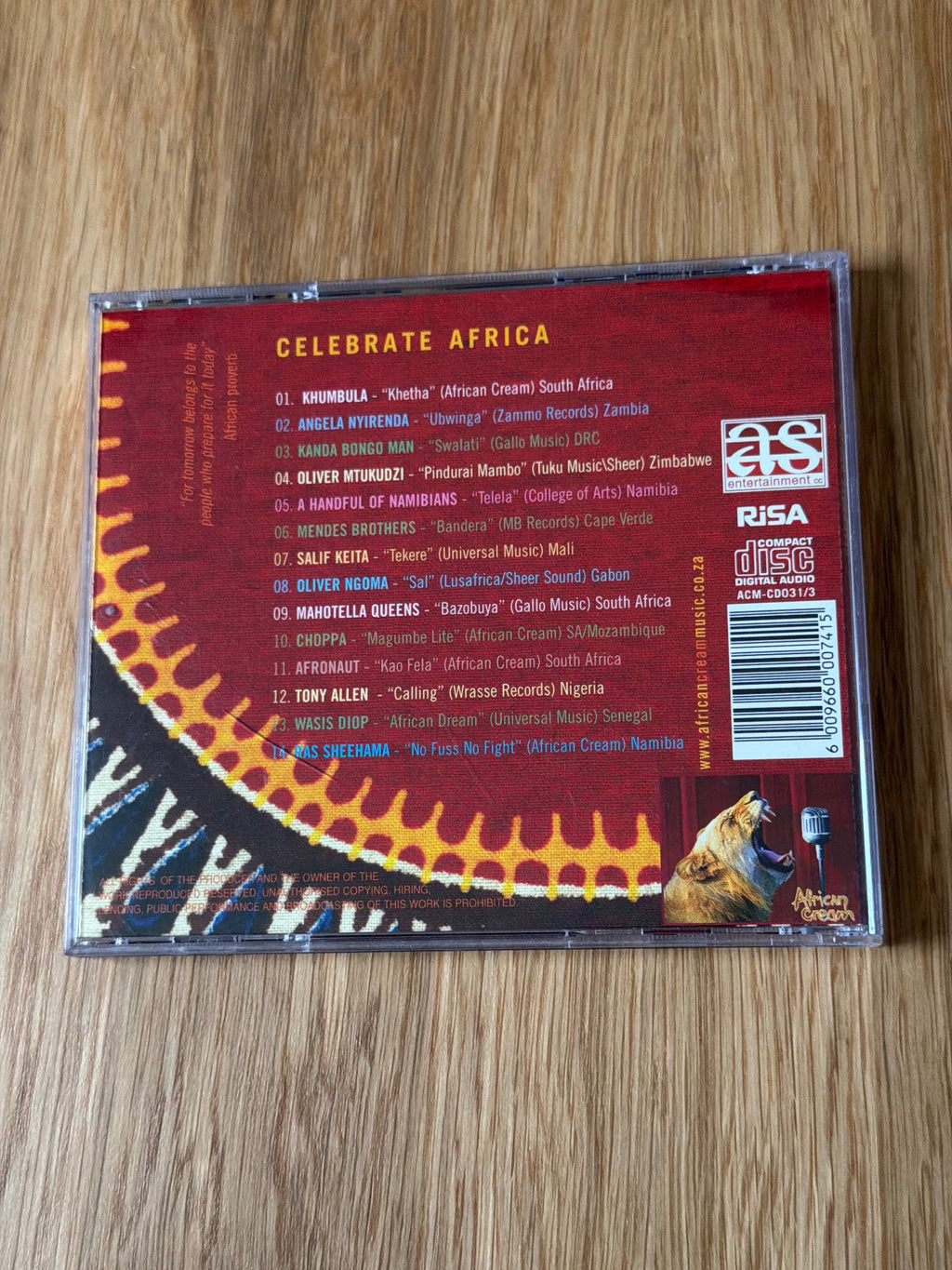Celebrate Africa - Various (cd)