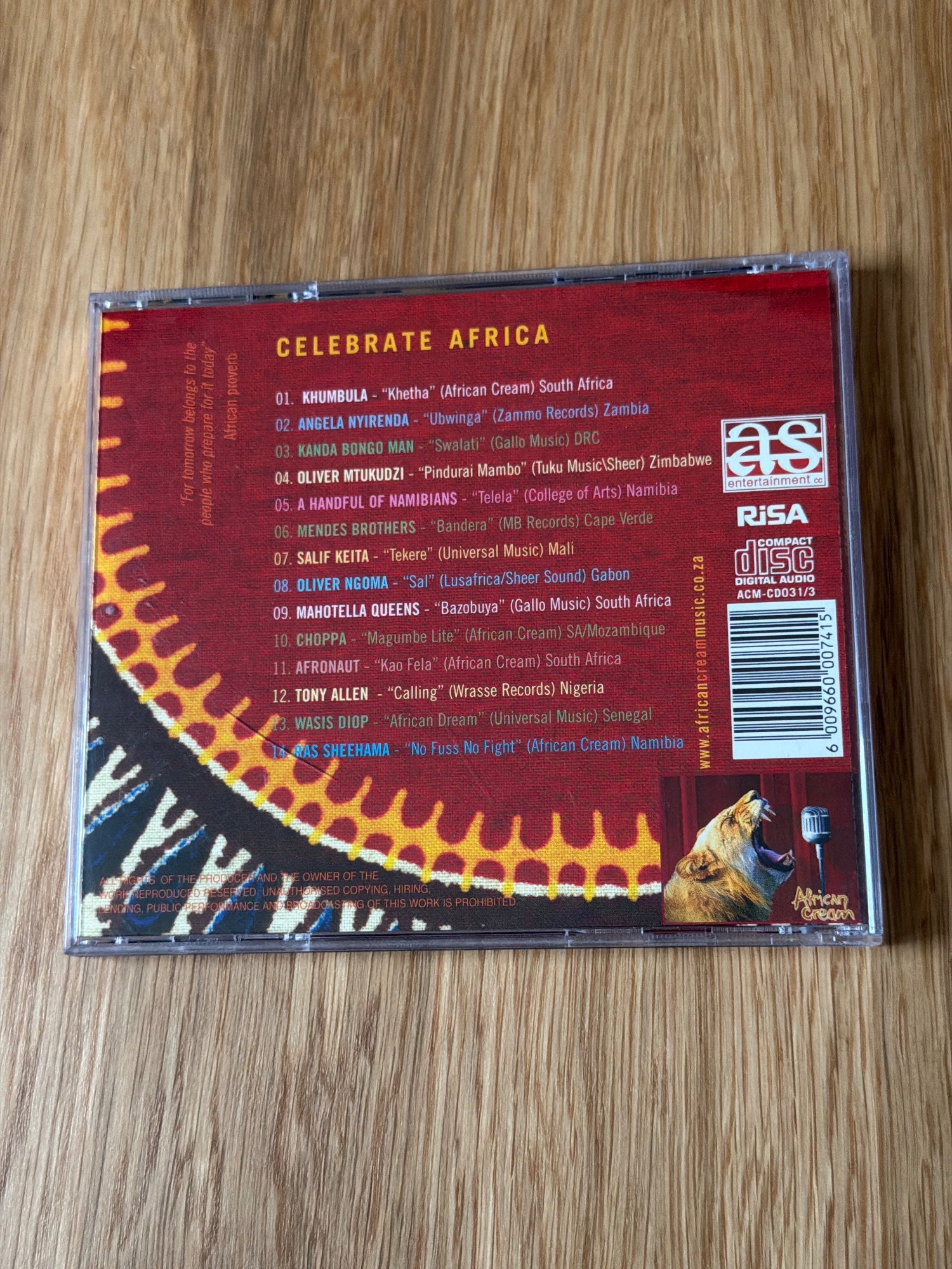 Celebrate Africa - Various (cd)