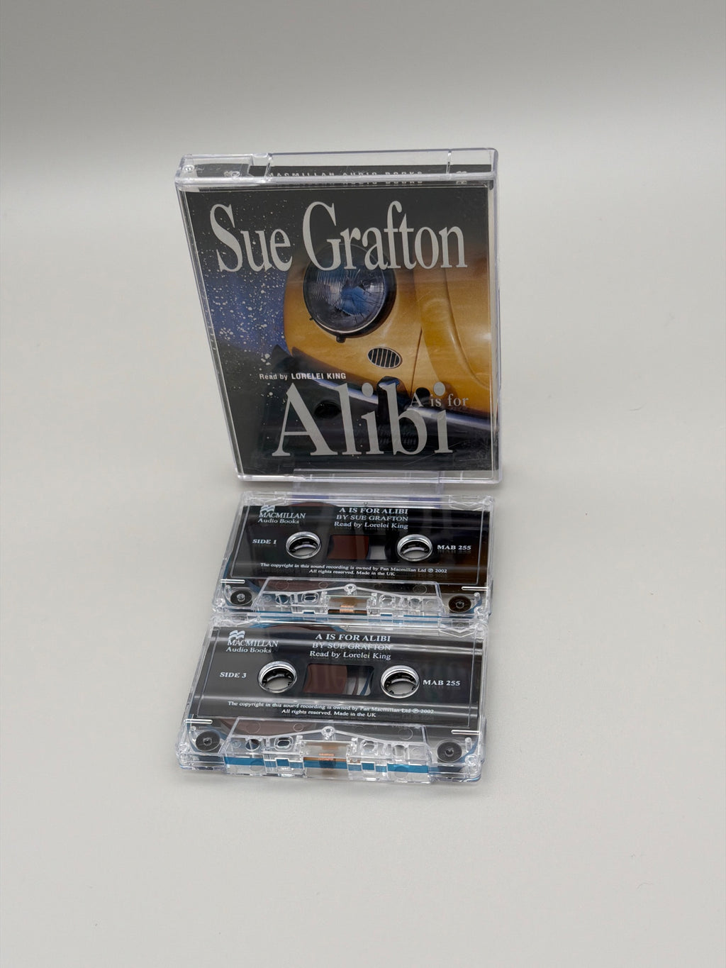 A Is For Alibi Sue Grafton 2 Cassette Audio Book Lorelei King Kinsey Milhone