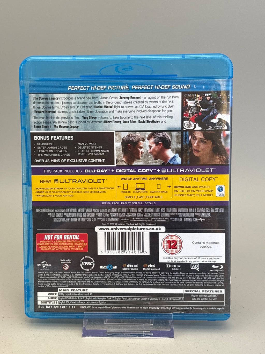 The Bourne Legacy (Blu Ray)