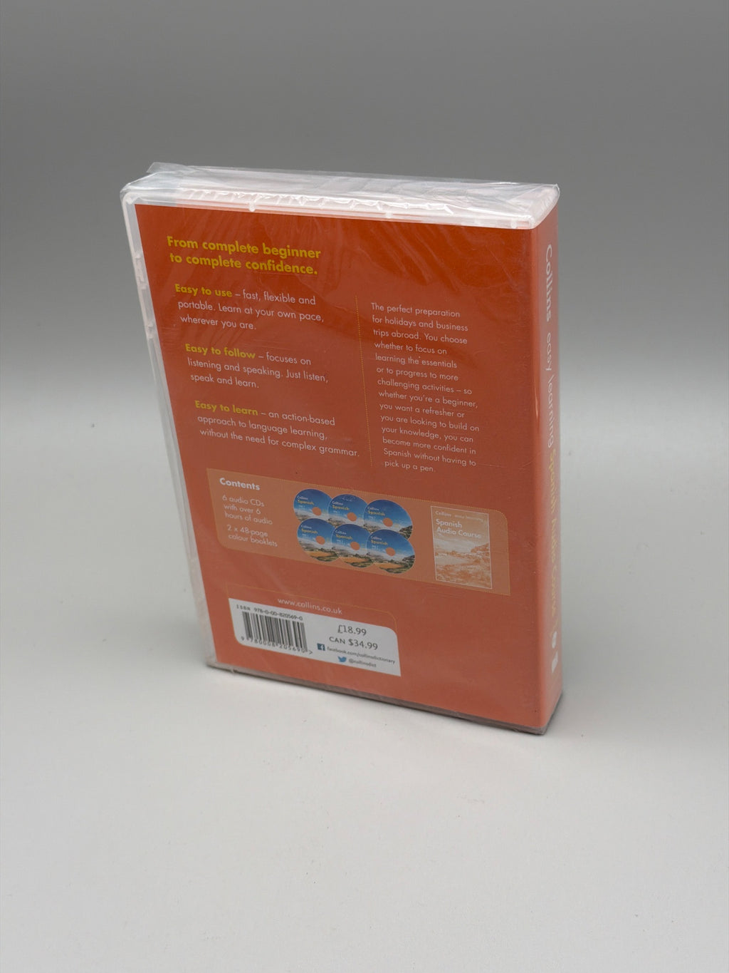 Spanish: Language Learning the Easy Way with Collins (CDs)