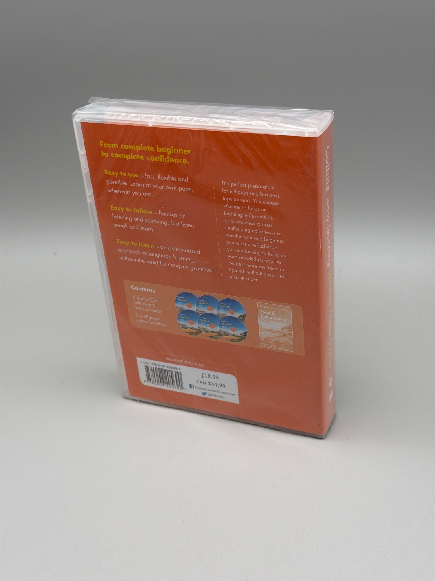 Spanish: Language Learning the Easy Way with Collins (CDs)