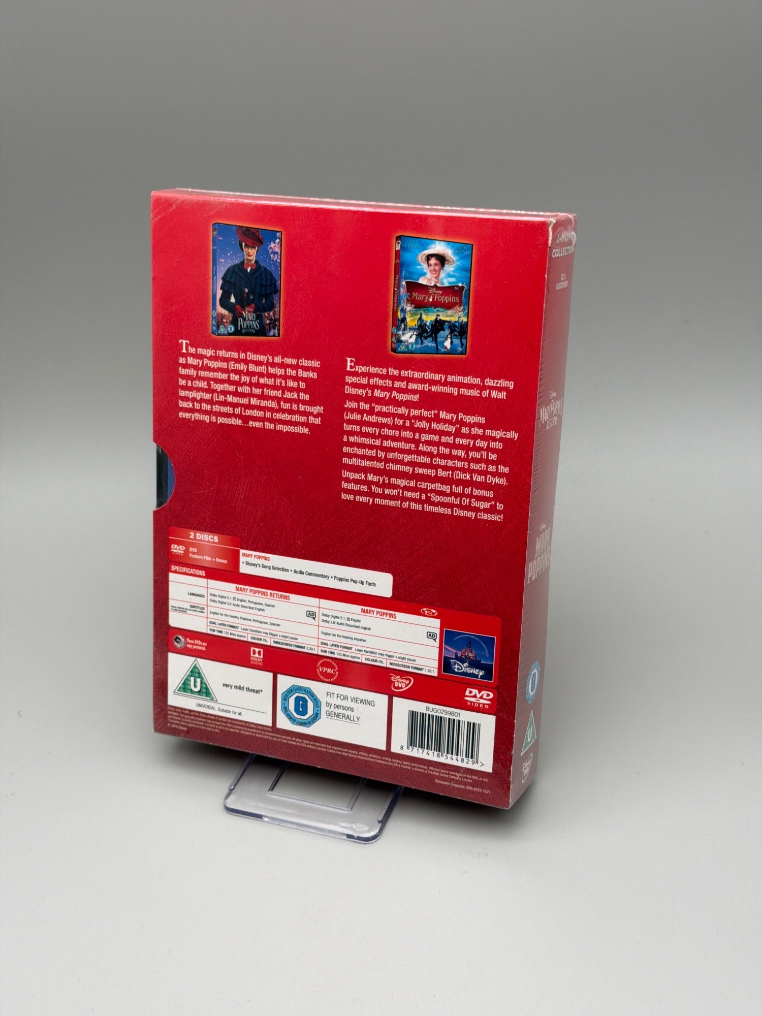 Mary Poppins 2-movie boxset
