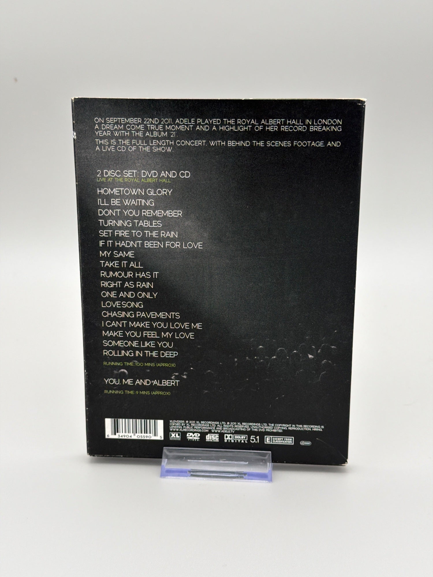 Adele - Live at the Royal Albert Hall [DVD]