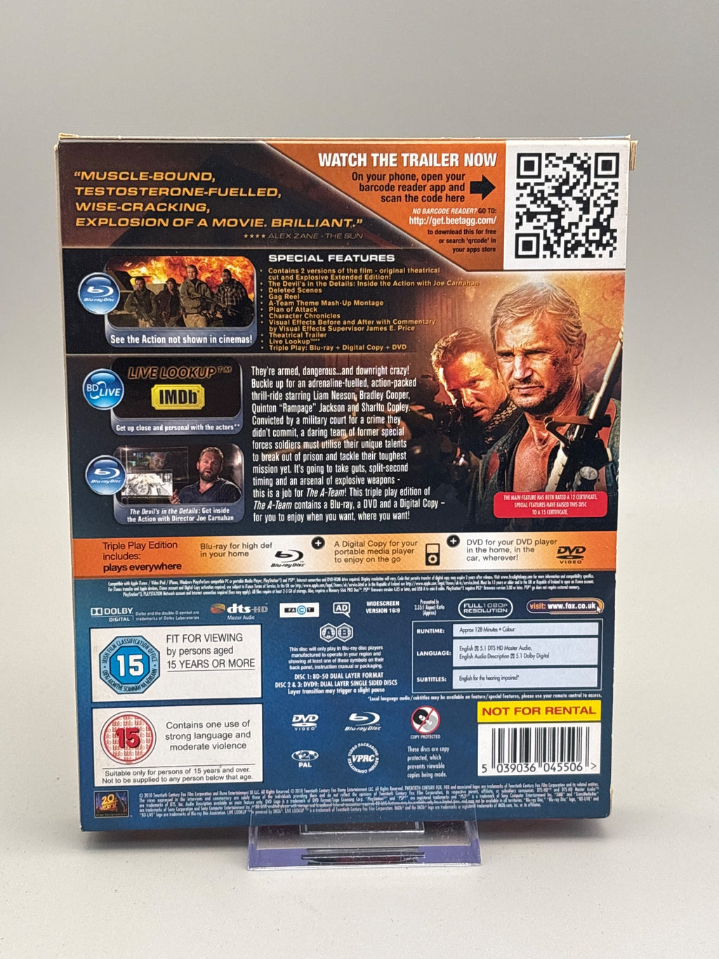 The A-team (extended Explosive Edition) Liam Neeson - Blu Ray