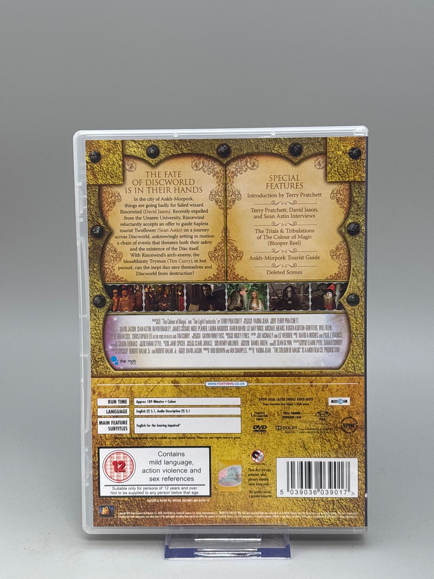 Terry Pratchett's The Colour Of Magic (two-disc Edition) [dvd] By David Jason.